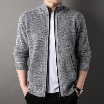 Men’s Luxury Knitted Sweater – Premium Autumn Edition