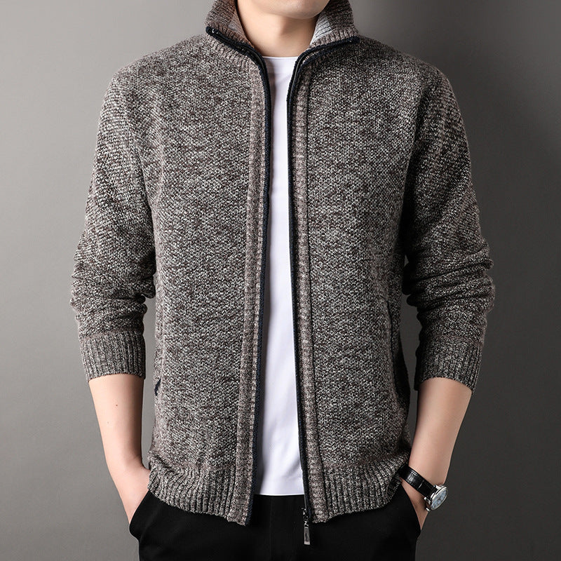 Men’s Luxury Knitted Sweater – Premium Autumn Edition