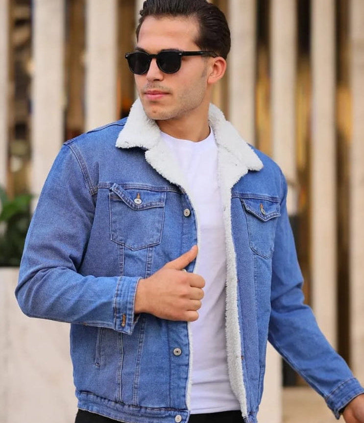 Premium Men’s Denim Jacket – Style You Can Feel  – Stylish & Comfortable Activewear"