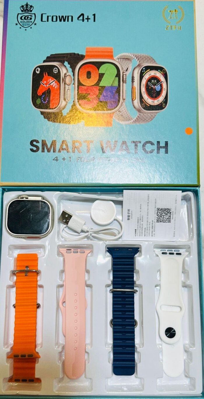 4 in 1 Strap}Smart Watch - Image 2