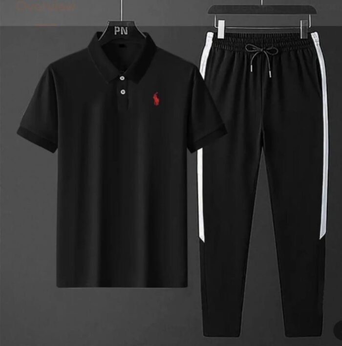 2 Pcs Man’s Micro Interlock Track suit - Image 2