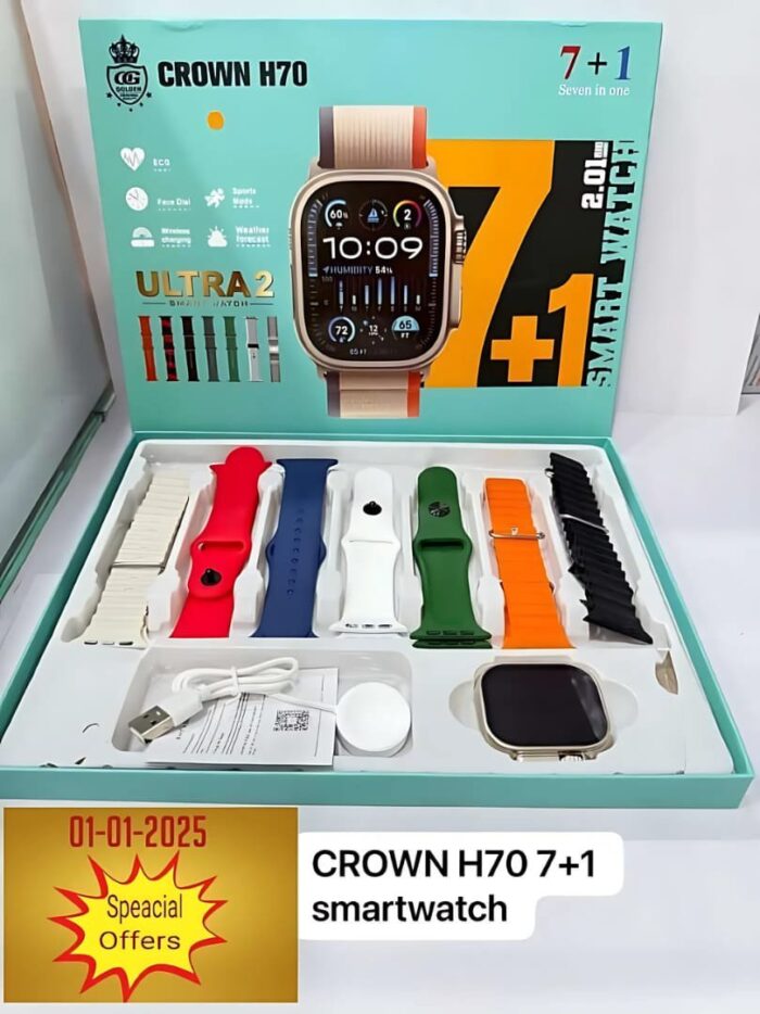 Chrown 7-in-1 Smart Watch - Image 2