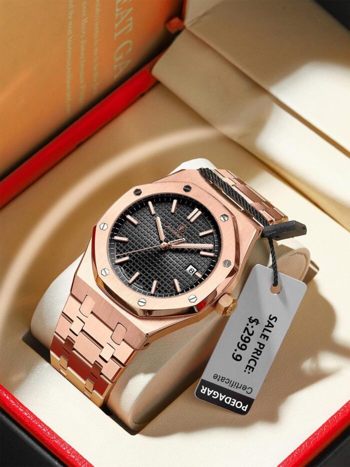 Swiss Brand Luxury Watch for Men's - Image 2