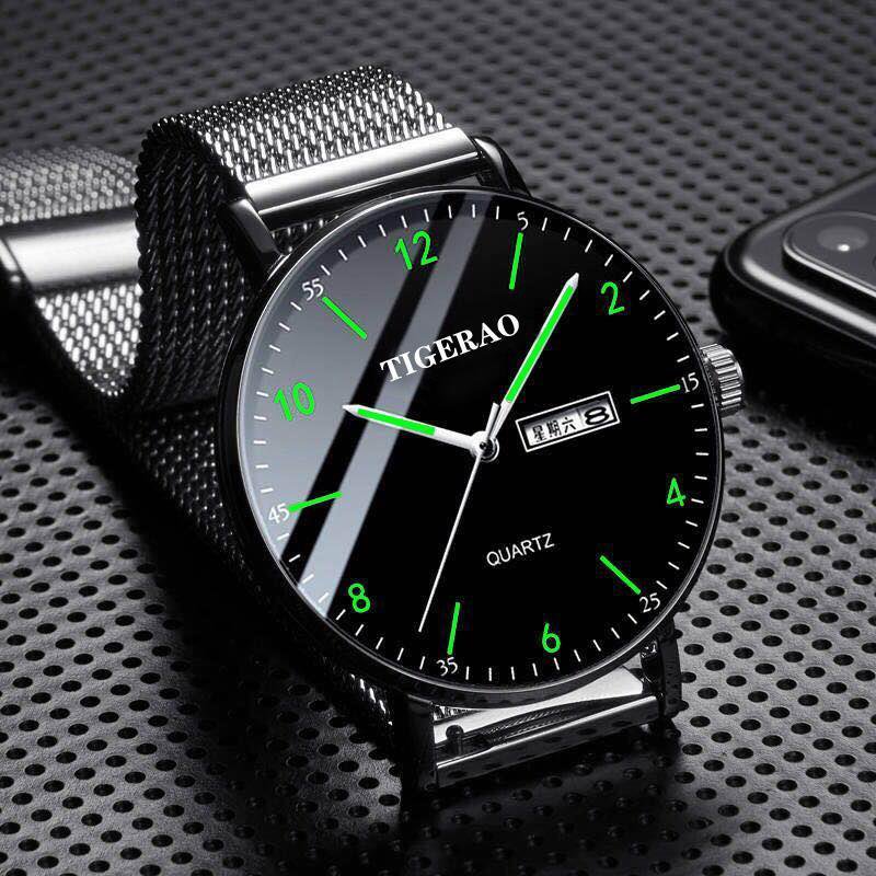 Man's Stylish Automatic Mechanical Watch With Water Proof Luminous
